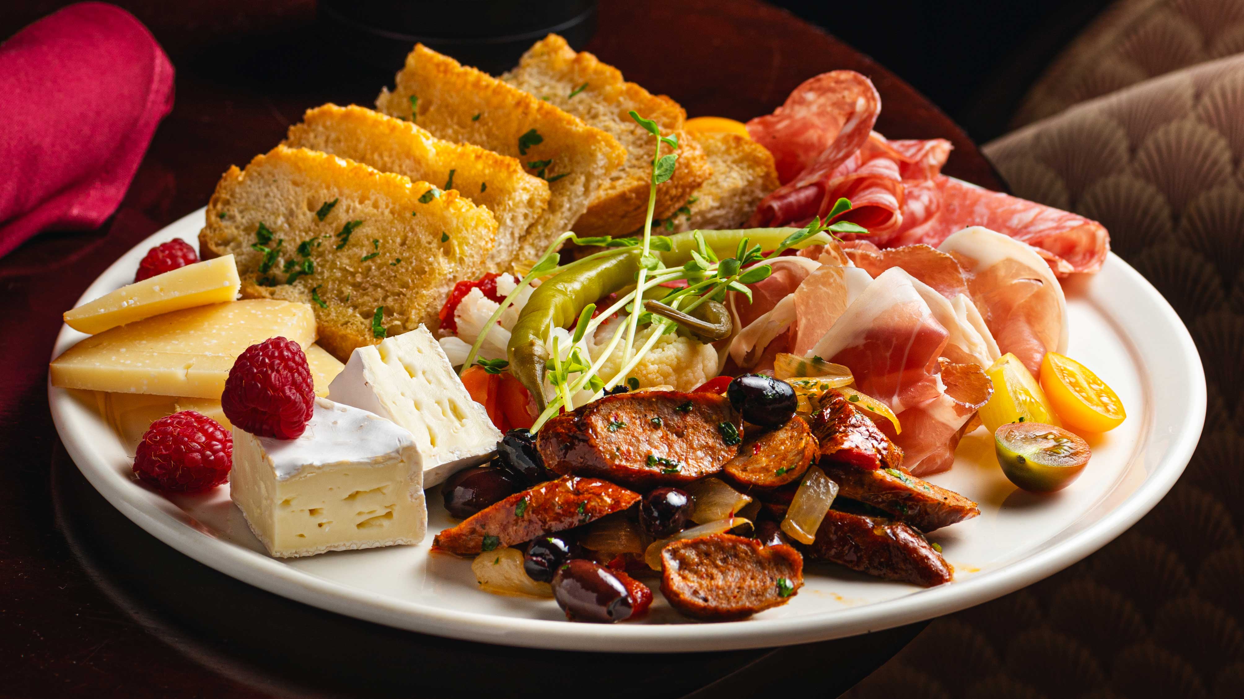 Delicious food spread at Blessing Bistro